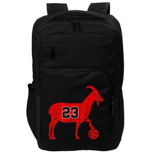 Goat 23 Gift / Cool Gift Funny Basketball Gift Impact Tech Backpack