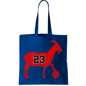 Goat 23 Gift / Cool Gift Funny Basketball Gift Tote Bag