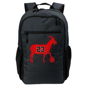 Goat 23 Gift / Cool Gift Funny Basketball Gift Daily Commute Backpack