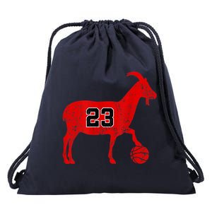 Goat 23 Gift / Cool Gift Funny Basketball Gift Drawstring Bag