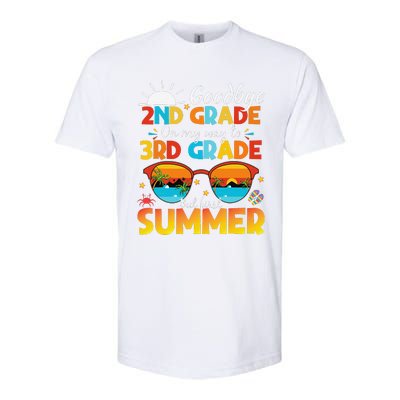 Goodbye 2nd Grade Graduation To 3rd Grade Hello Summer Softstyle CVC T-Shirt