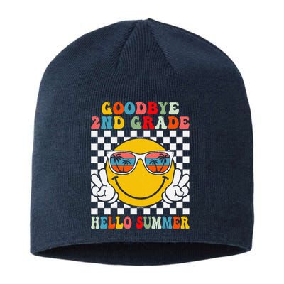 Goodbye 2nd Grade Hello Summer Last Day Of School Sustainable Beanie