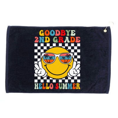 Goodbye 2nd Grade Hello Summer Last Day Of School Grommeted Golf Towel