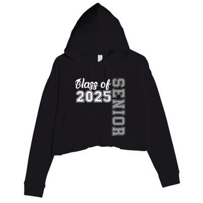 Graduation 2025 Crop Fleece Hoodie