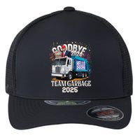 Goodbye 2024 Hello 2025 Happy New Year 2025 Team Garbage Flexfit Unipanel Trucker Cap