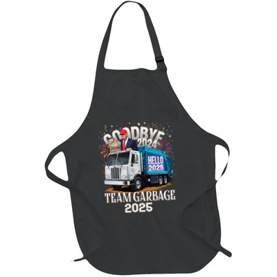 Goodbye 2024 Hello 2025 Happy New Year 2025 Team Garbage Apron