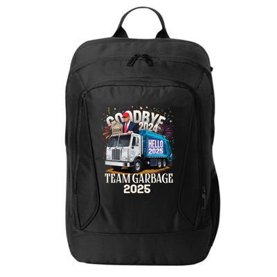 Goodbye 2024 Hello 2025 Happy New Year 2025 Team Garbage City Backpack