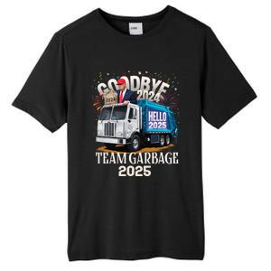 Goodbye 2024 Hello 2025 Happy New Year 2025 Team Garbage Tall Fusion ChromaSoft Performance T-Shirt