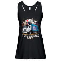 Goodbye 2024 Hello 2025 Happy New Year 2025 Team Garbage Ladies Essential Flowy Tank