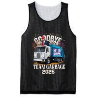 Goodbye 2024 Hello 2025 Happy New Year 2025 Team Garbage Mesh Reversible Basketball Jersey Tank