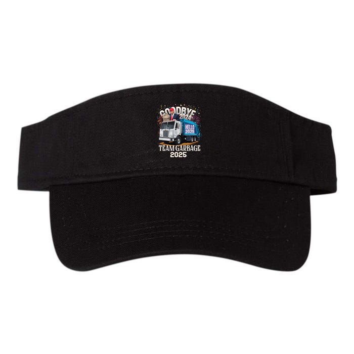 Goodbye 2024 Hello 2025 Happy New Year 2025 Team Garbage Visor