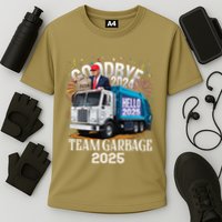 Goodbye 2024 Hello 2025 Happy New Year 2025 Team Garbage Performance Shirt