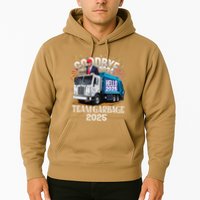 Goodbye 2024 Hello 2025 Happy New Year 2025 Team Garbage Hoodie