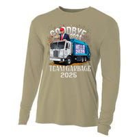 Goodbye 2024 Hello 2025 Happy New Year 2025 Team Garbage Cooling Performance Long Sleeve Crew