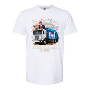 Goodbye 2024 Hello 2025 Happy New Year 2025 Team Garbage Softstyle CVC T-Shirt