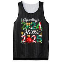 Goodbye 2024 Hello 2025 Merry Christmas Happy New Year 2025 Mesh Reversible Basketball Jersey Tank