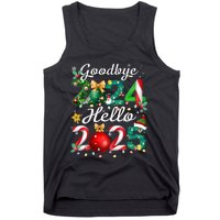 Goodbye 2024 Hello 2025 Merry Christmas Happy New Year 2025 Tank Top