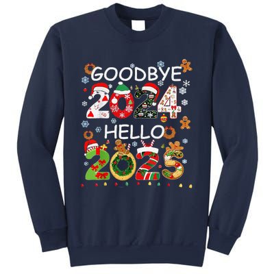 Goodbye 2024 Hello 2025 Happy New Year 2025 New YearS Eve Sweatshirt