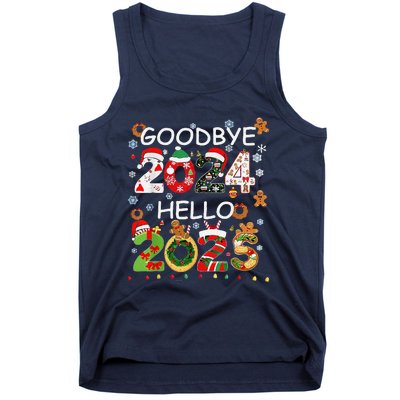 Goodbye 2024 Hello 2025 Happy New Year 2025 New YearS Eve Tank Top