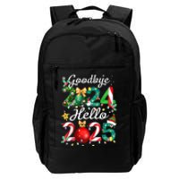 Goodbye 2024 Hello 2025 Merry Christmas Happy New Year 2025 Gift Daily Commute Backpack