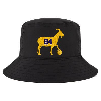 Goat 24 La Basketball Cool Comfort Performance Bucket Hat