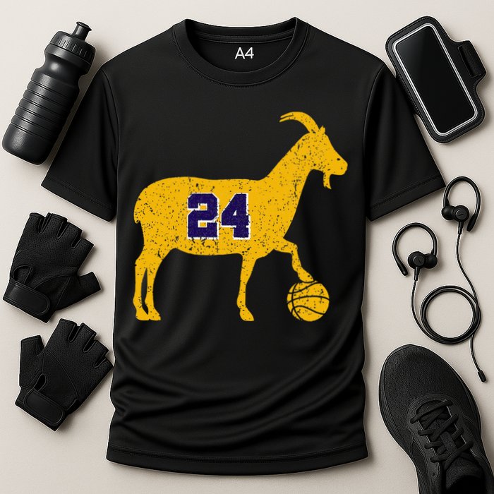 Goat 24 La Basketball Cooling Performance Crew T-Shirt