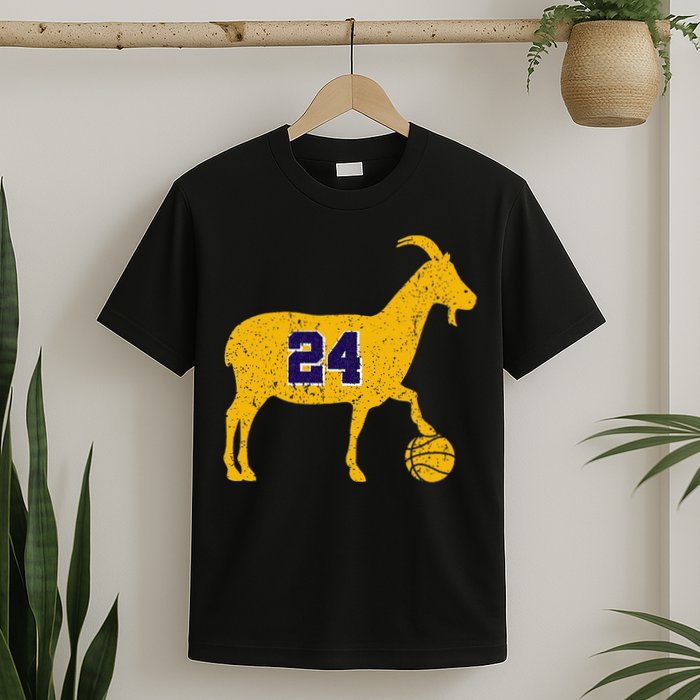 Goat 24 La Basketball T-Shirt