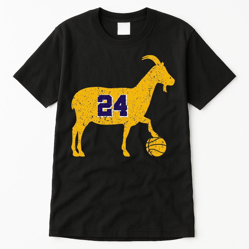 Goat 24 La Basketball Tall T-Shirt