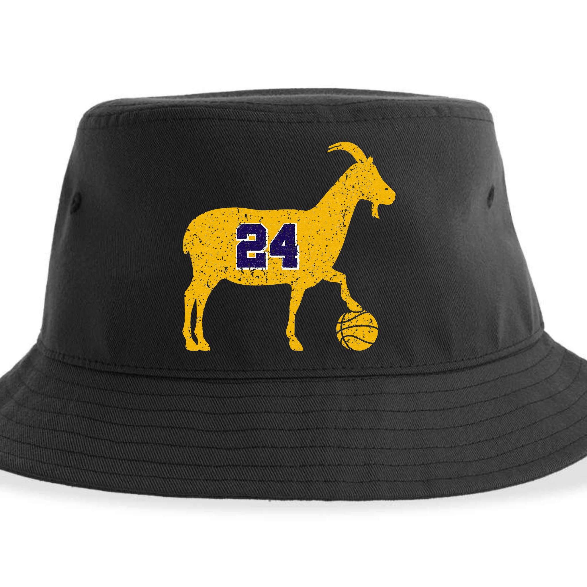 Goat 24 La Basketball Sustainable Bucket Hat