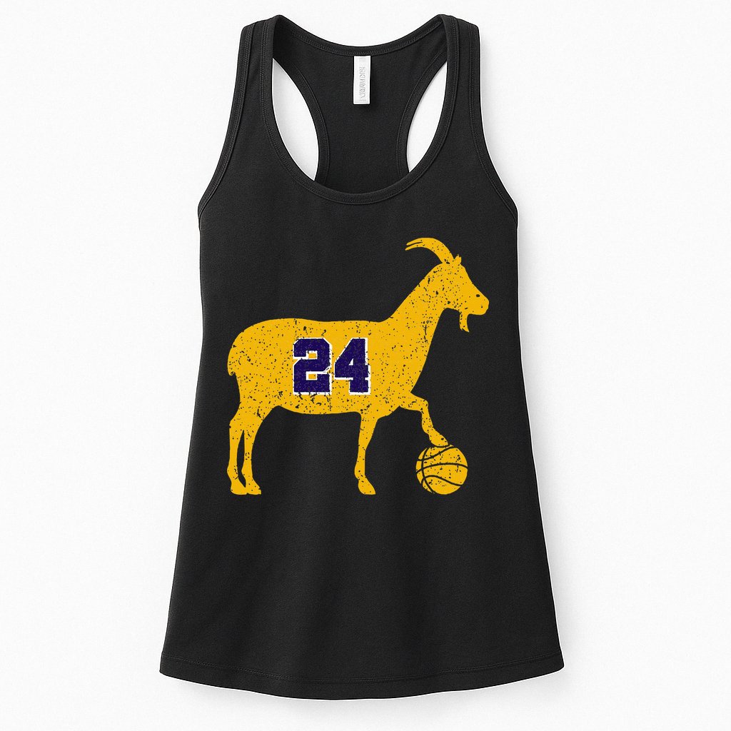 Goat 24 La Basketball Womens Tank Top