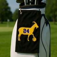 Goat 24 La Basketball Golf Towel