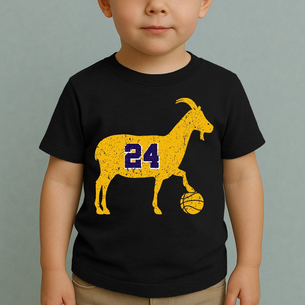 Goat 24 La Basketball Toddler T-Shirt