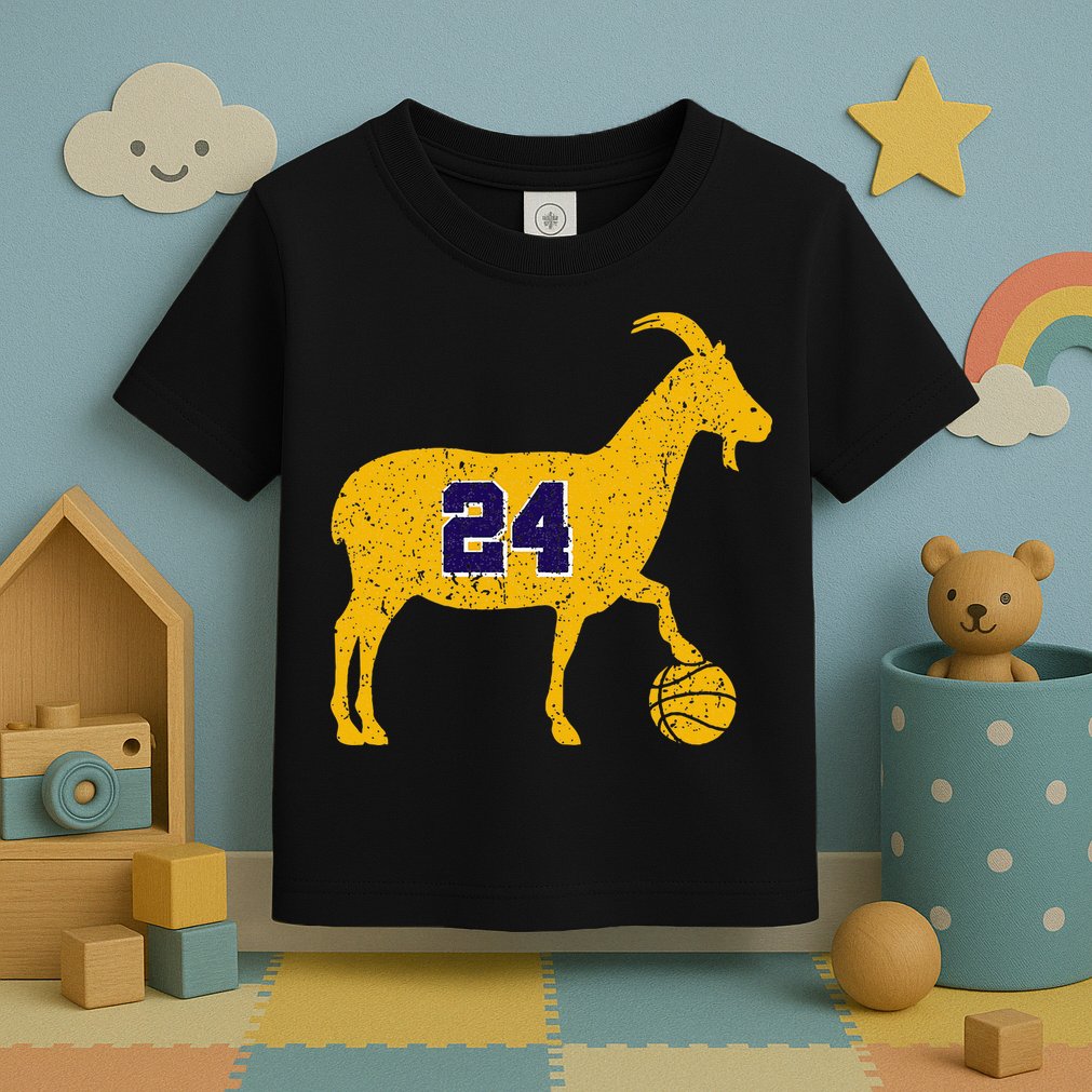 Goat 24 La Basketball Toddler T-Shirt