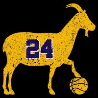 Goat 24 La Basketball Cropped Pullover Crew