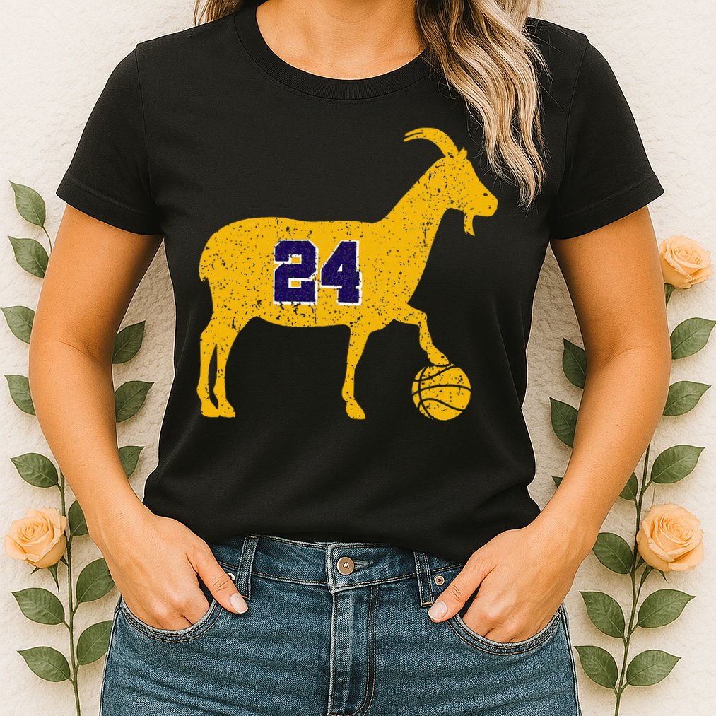 Goat 24 La Basketball Womens T-Shirt