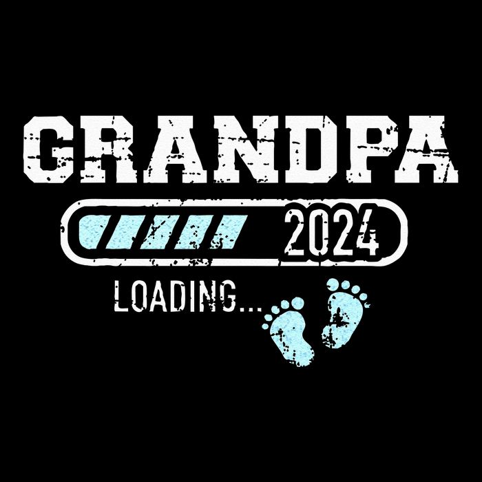 Grandpa 24 Loading For Pregnancy Announcement Sweatshirt
