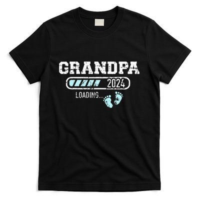 Grandpa 24 Loading For Pregnancy Announcement T-Shirt