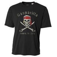 Gasparilla 2025 Pirate Festival Tampa Fl Gasparilla Souvenir Cooling Performance Crew T-Shirt