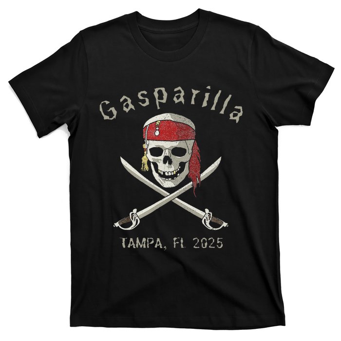 Gasparilla 2025 Pirate Festival Tampa Fl Gasparilla Souvenir T-Shirt