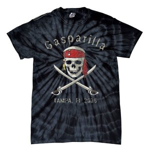 Gasparilla 2025 Pirate Festival Tampa Fl Gasparilla Souvenir Tie-Dye T-Shirt