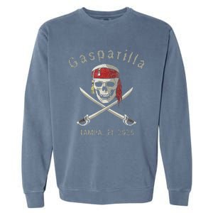 Gasparilla 2025 Pirate Festival Tampa Fl Gasparilla Souvenir Garment-Dyed Sweatshirt