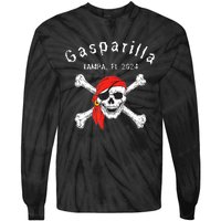 Gasparilla 2024 Priate Festival Tampa Fl Gasparilla Souvenir Tie-Dye Long Sleeve Shirt