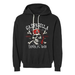 Gasparilla 2025 Pirate Festival Tampa Fl Garment-Dyed Fleece Hoodie