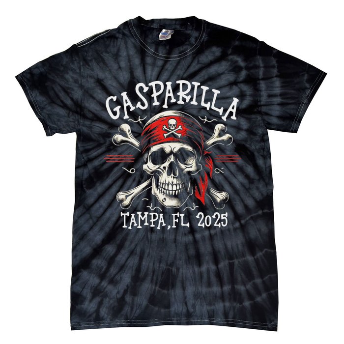 Gasparilla 2025 Pirate Festival Tampa Fl Tie-Dye T-Shirt