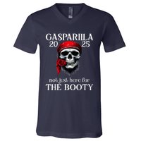 Gasparilla 2025 Pirate Festival Not Just Here For The Booty V-Neck T-Shirt