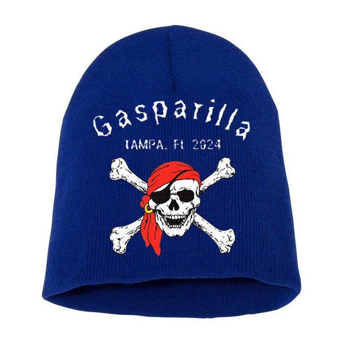 Gasparilla 2024 Priate Festival Tampa Fl Gasparilla Souvenir Short Acrylic Beanie