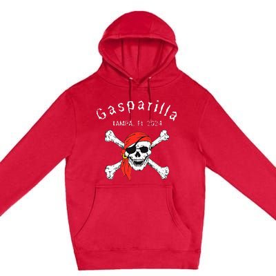 Gasparilla 2024 Priate Festival Tampa Fl Gasparilla Souvenir Premium Pullover Hoodie