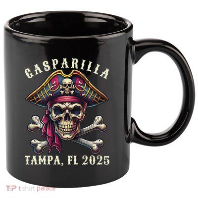Gasparilla 2025 Pirate Festival Tampa Fl 11oz C Handle Ceramic Mug