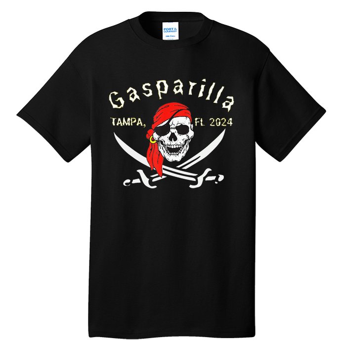 Gasparilla 2024 Pirate Festival Tampa Fl Gasparilla 2024 Tall T-Shirt