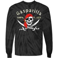 Gasparilla 2024 Pirate Festival Tampa Fl Gasparilla 2024 Tie-Dye Long Sleeve Shirt